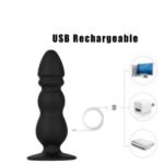 10 Speed Shock Anal Plug With Remote For Men