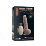 Big Detective Wireless Remote Control Vibrating Dildo With Suction Cup