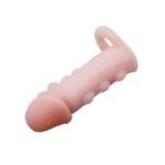 Brave Man Silicone Thick Penis Sleeve with Dotted Bump