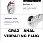 CRAZ Unisex Stainless Steel Anal Plug 1