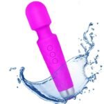 Cordless Wand Massager With 8 Powerful 20 Vibration Modes