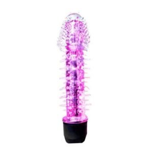 Crystal G-Spot Single Massager Vibrator With Barbed For Female