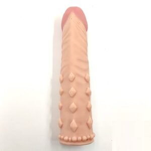 Dragon Dotted Pure Silicone Strong Penis Sleeve For Men