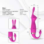 Emma Vibrator With Double Motor Stimulator 36 Speeds