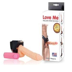 Fetish Love Me Hollow Strap On Dildo For Men