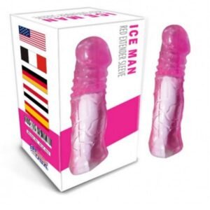 Iceman Pink Color Penis Extender Sleeve