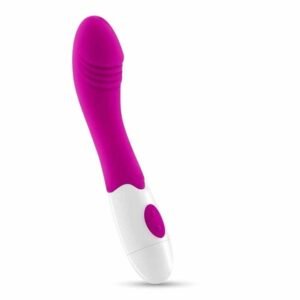 Janu Soft Silicone Female G Spot USB Vibrator Pink