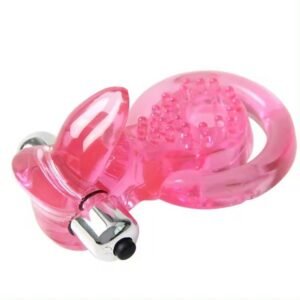 Little Duck Vibrating Penis Ring With Extra Tongue For Pleasure For Men And Women 1