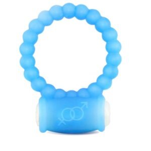 Lovely Vibrating Ring For Male Longer Ring With Chain Of Beads For Extra Fun Beaded