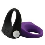 Lux Black Silicone Vibrating Cock Ring