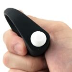 Lux Black Silicone Vibrating Cock Ring