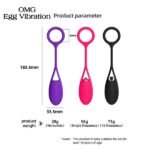 OMG Waterproof 10 Speed Egg Vibrators Wireless Personal Quiet Massager