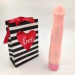 Pink Cap Stud Naughty Boy Vibrating Dildo 7