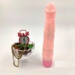 Pink Cap Stud Naughty Boy Vibrating Dildo 7