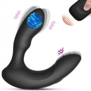 Wireless Remote Controlled Butt Plug With Prostate Massager For Men