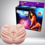 Pussy N Ass Vibrating Male Masturbator Real Size Silicon