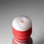 TENGA Rolling Head Pre-Lubricated Male Masturbator Vacuum Cup With Powerful Suction Red