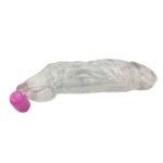 Transparent Vibrating Penis Sleeve Condom