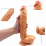 Au Naturel Daddy 14 Inches Sensa Feel Dual Density Dildo