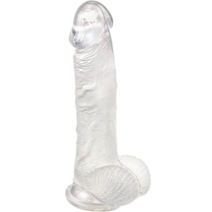 Ice Transparent Dildo 8 inch