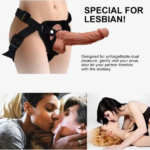 Mars Strap On Realistic Silicon 8 Inch Solid Dildo – Lesbian And Anal Sex