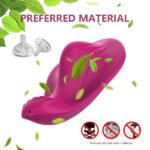 Wearable Intimate Silicone Smart App Control Butterfly USB Vibrator