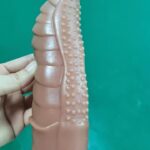 8 Inches Choco Monster Silicone Penis Sleeve
