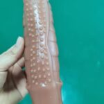 8 Inches Choco Monster Silicone Penis Sleeve