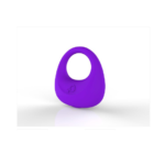 Buddy Purple Silicone Vibrating Cock Ring