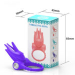 Flux Silicone Vibrator Ring For Erection
