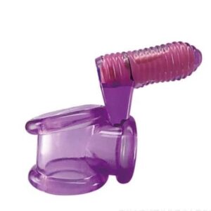 Joyo Cock And Ball Ring Cage With Bullet Vibrator Clitoral Stimulator