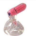 Kairo Cock And Ball Ring Cage With Bullet Vibrator Clitoral Stimulator