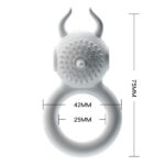 Onyx Delay Enhanced Collar Stinger Big Bull Vibration Ring