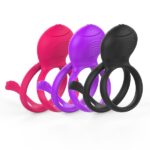 RIVE Dual Vibrating Penis Stretchy Cock Rings