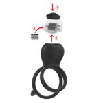 RIVE Dual Vibrating Penis Stretchy Cock Rings