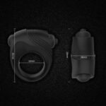 Torque Silicone Vibrator Ring Massager Enhanced Sensation Ring