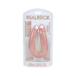 U Shape Double Ended Slim Bendable Flexible Dildo